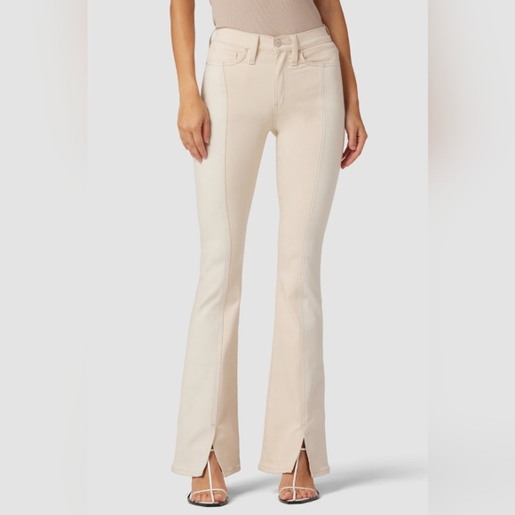 Hudson Barbara High-Rise Bootcut Jean with Slit Hem - Picture 1 of 15